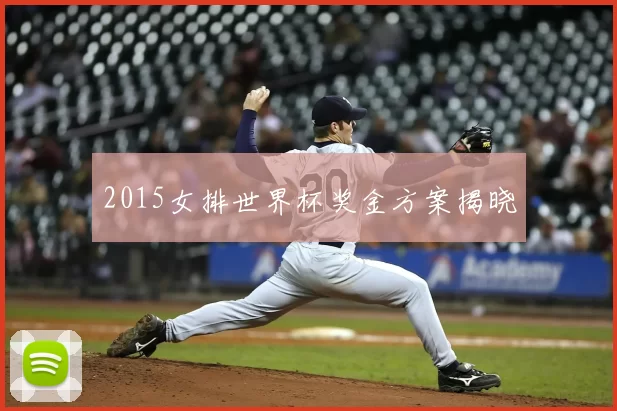 2015女排世界杯奖金方案揭晓