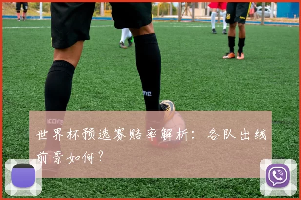 世界杯预选赛赔率解析：各队出线前景如何？